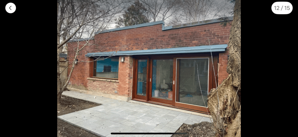 Before: Horse garage